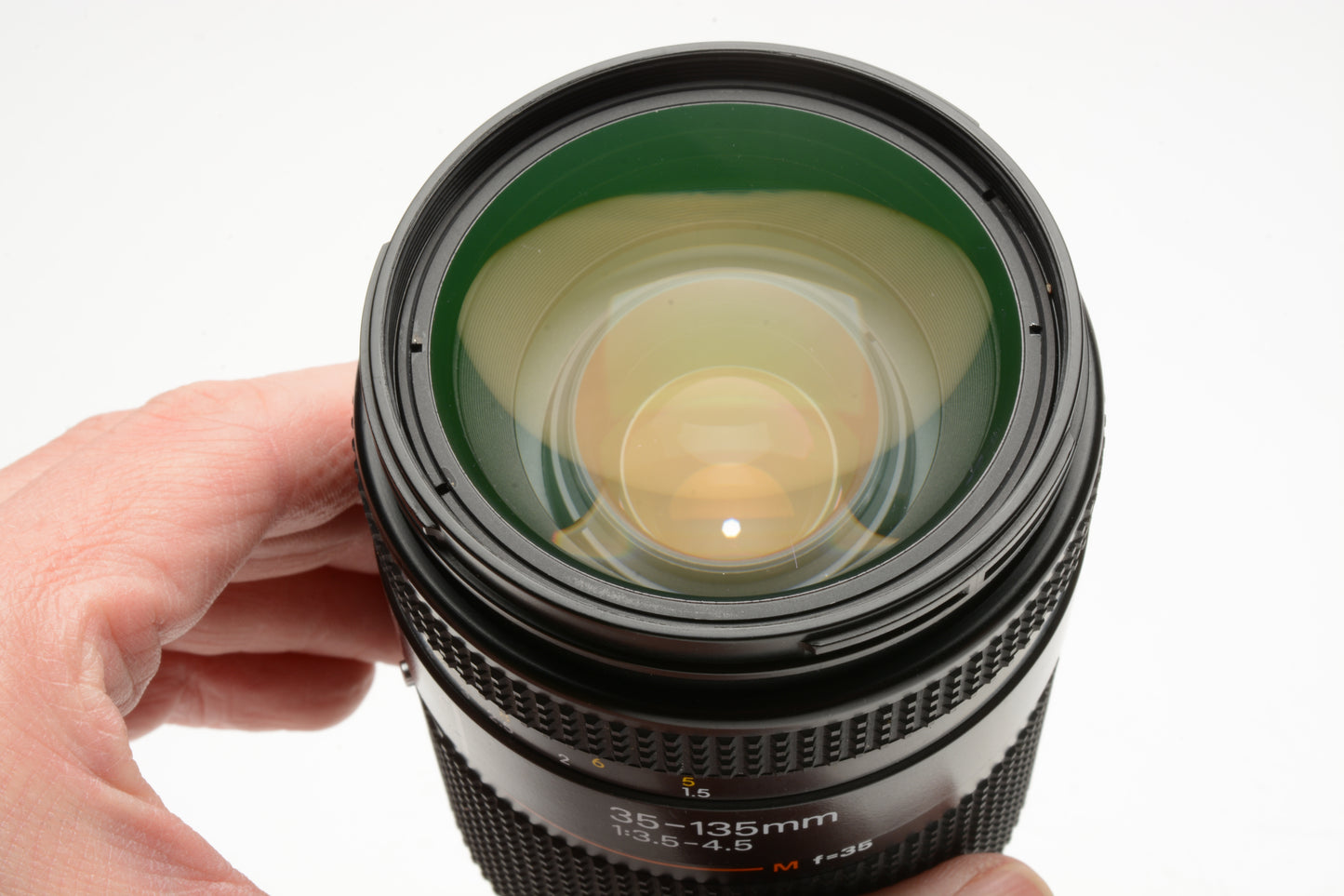 Nikon AF Nikkor 35-135mm F3.5-4.5 Macro zoom lens, caps, Great range, Nice