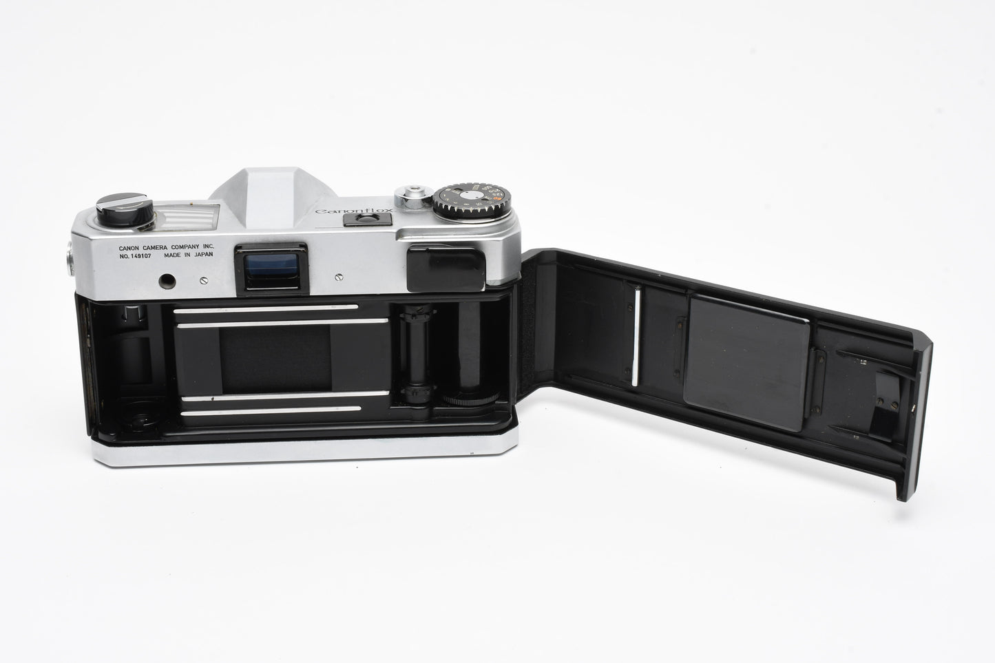 Canon Canonflex RM 35mm SLR w/50mm f1.8 Lens, Strap, Case, UV, New Seals!