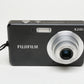 Fujifilm J10 8.2MP Digital Point&Shoot camera, batt+charger+case+strap+16GB SD card