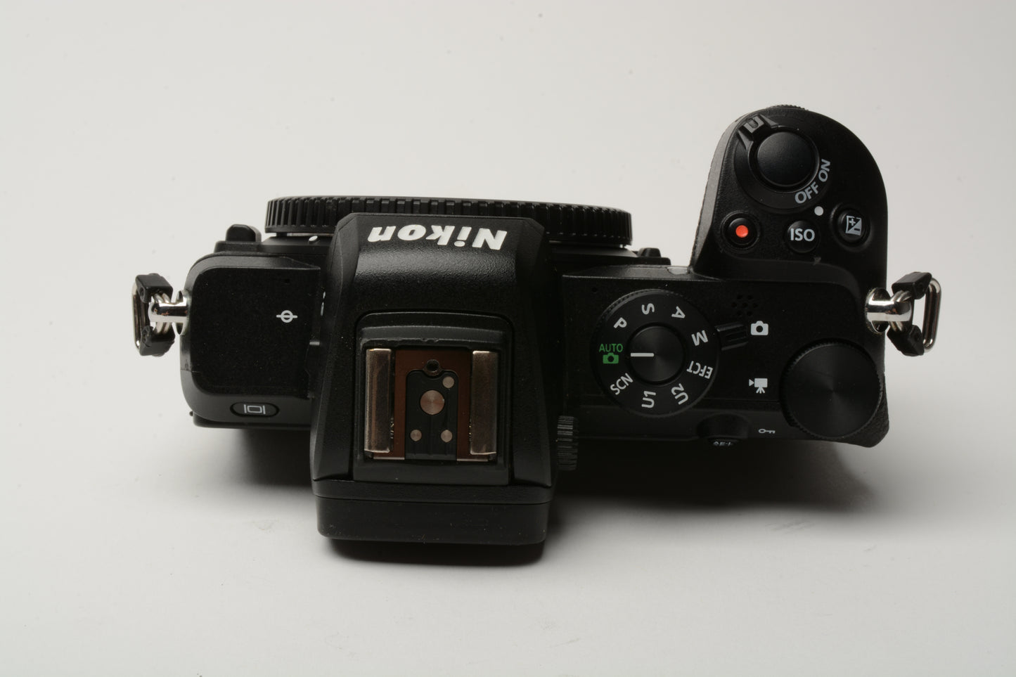 Nikon Z50 Mirrorless Body, Nikon battery, dual charger, strap, 17k acts