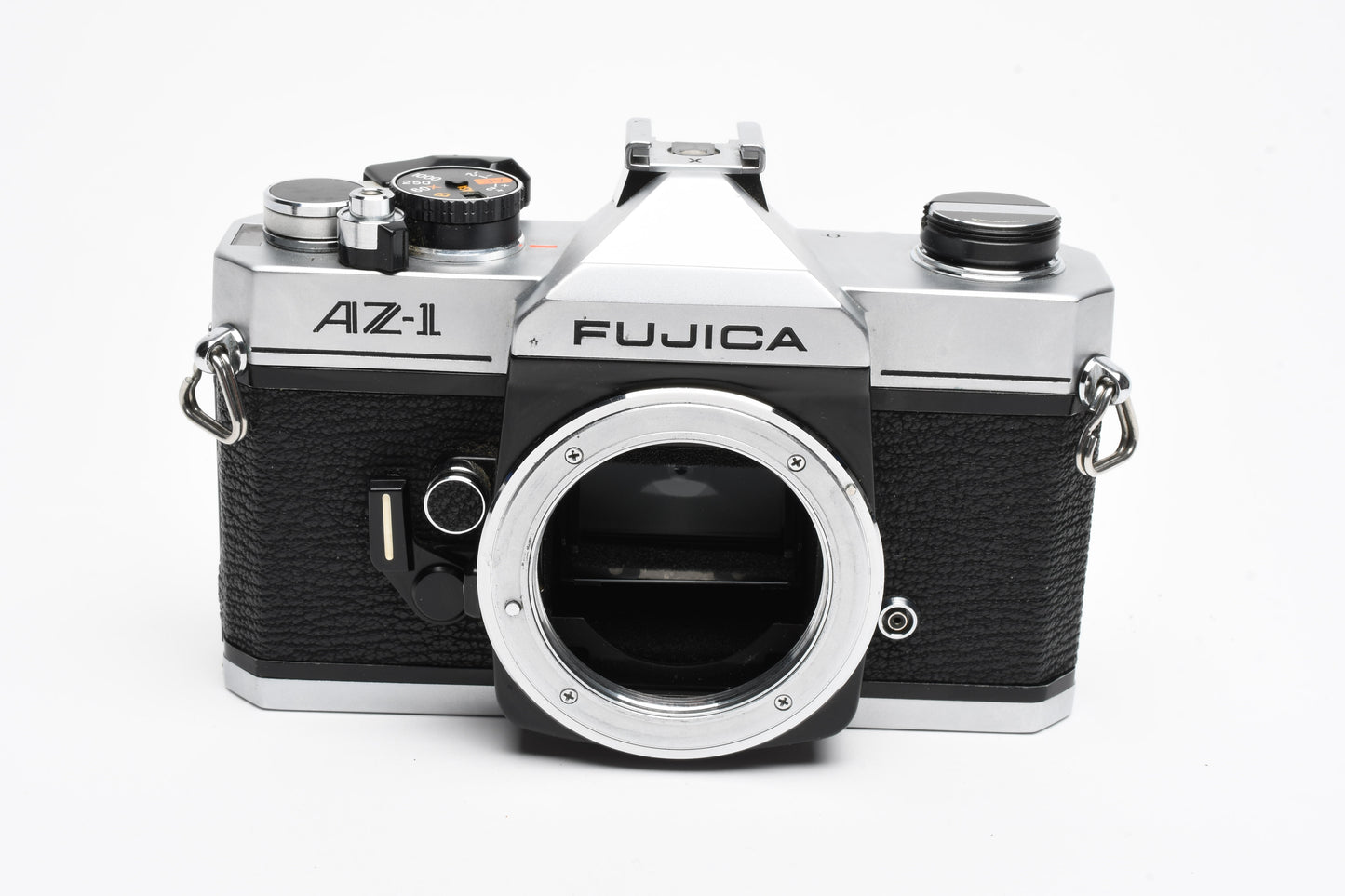 Fujica AZ-1 35mm SLR Camera Body, Manual, Strap, New Seals, Nice!