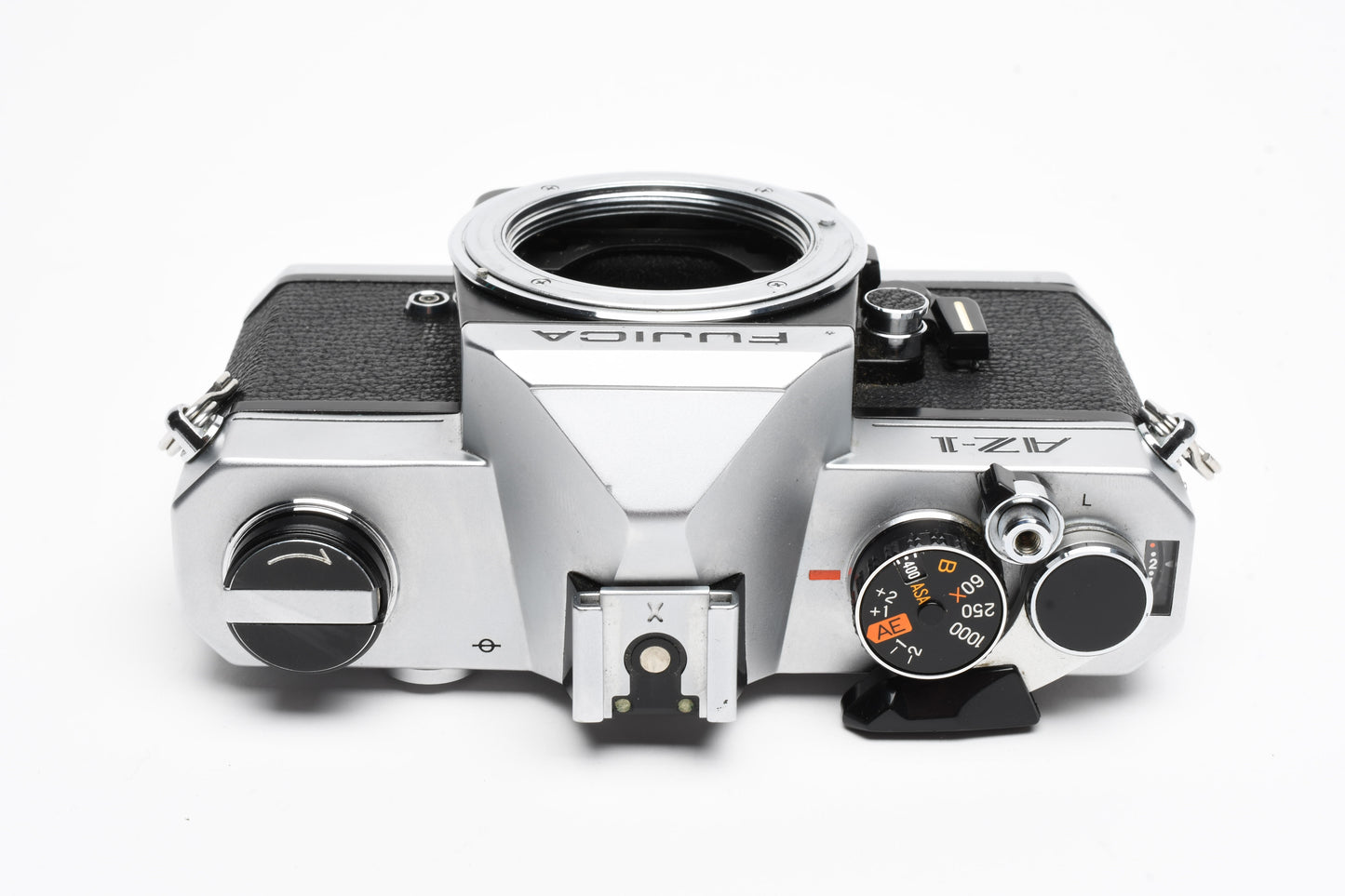 Fujica AZ-1 35mm SLR Camera Body, Manual, Strap, New Seals, Nice!