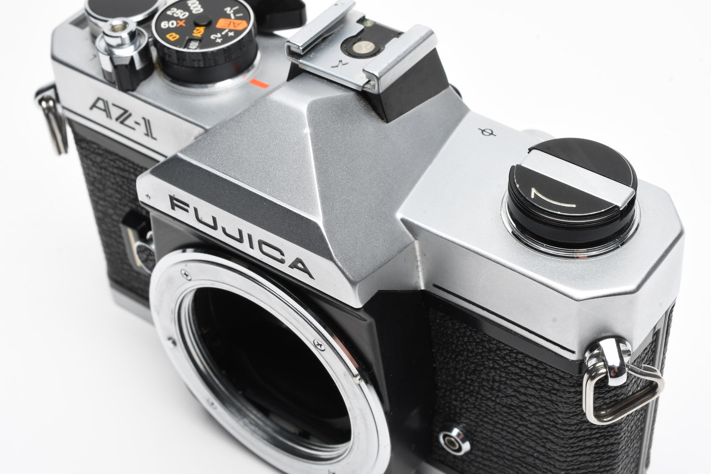 Fujica AZ-1 35mm SLR Camera Body, Manual, Strap, New Seals, Nice!