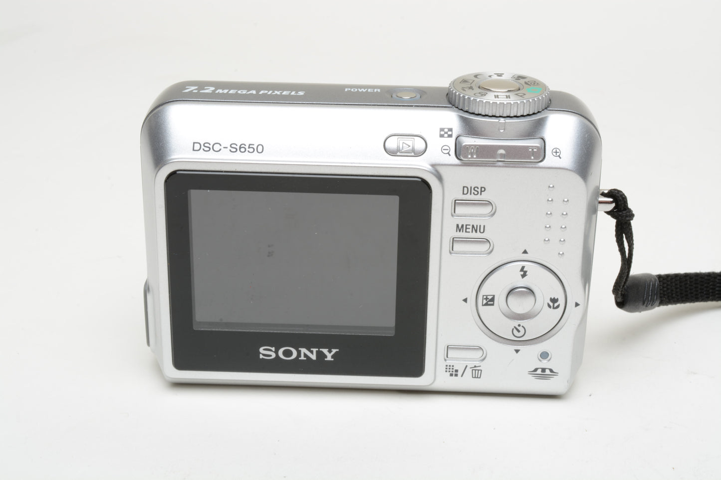 Sony DSC-S650 Digital Point&Shoot camera w/Case +512MB card, tested, clean