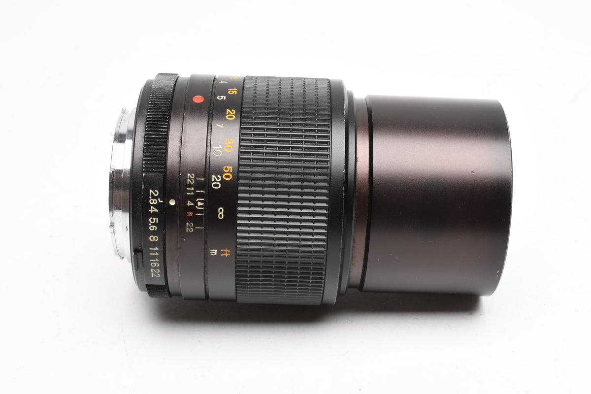 Minolta MC 135mm F2.8 Celtic Portrait Lens, Clean & Sharp + Caps