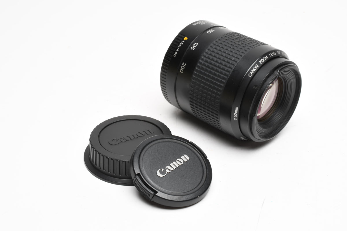 Canon EF 80-200mm F4.5-5.6 II zoom lens, caps, Nice & clean
