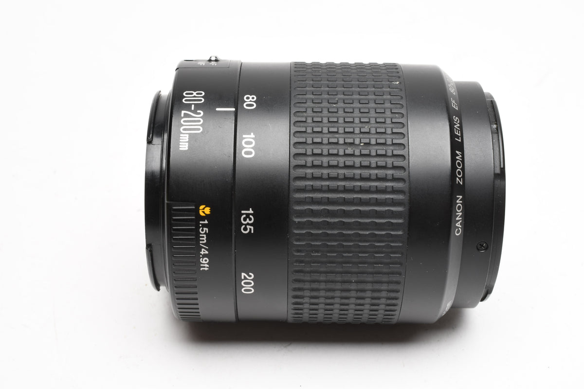Canon EF 80-200mm F4.5-5.6 II zoom lens, caps, Nice & clean