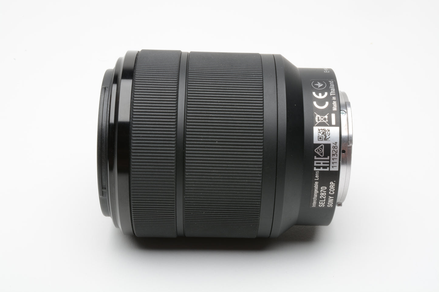 Sony FE 28-70mm f3.5-5.6 OSS zoom lens SEL2870, caps, hood, Mint-