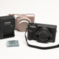 Canon G7x III 20.2MP Digital Point&Shoot camera, batt+charger+rubber shell, Mint-