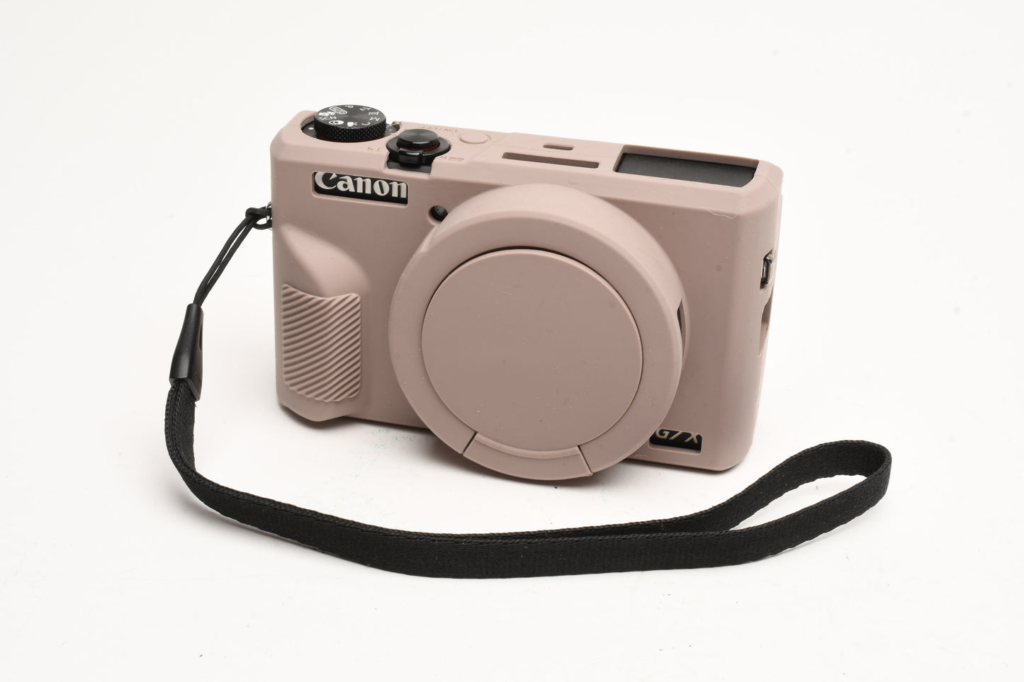 Canon G7x III 20.2MP Digital Point&Shoot camera, batt+charger+rubber shell, Mint-