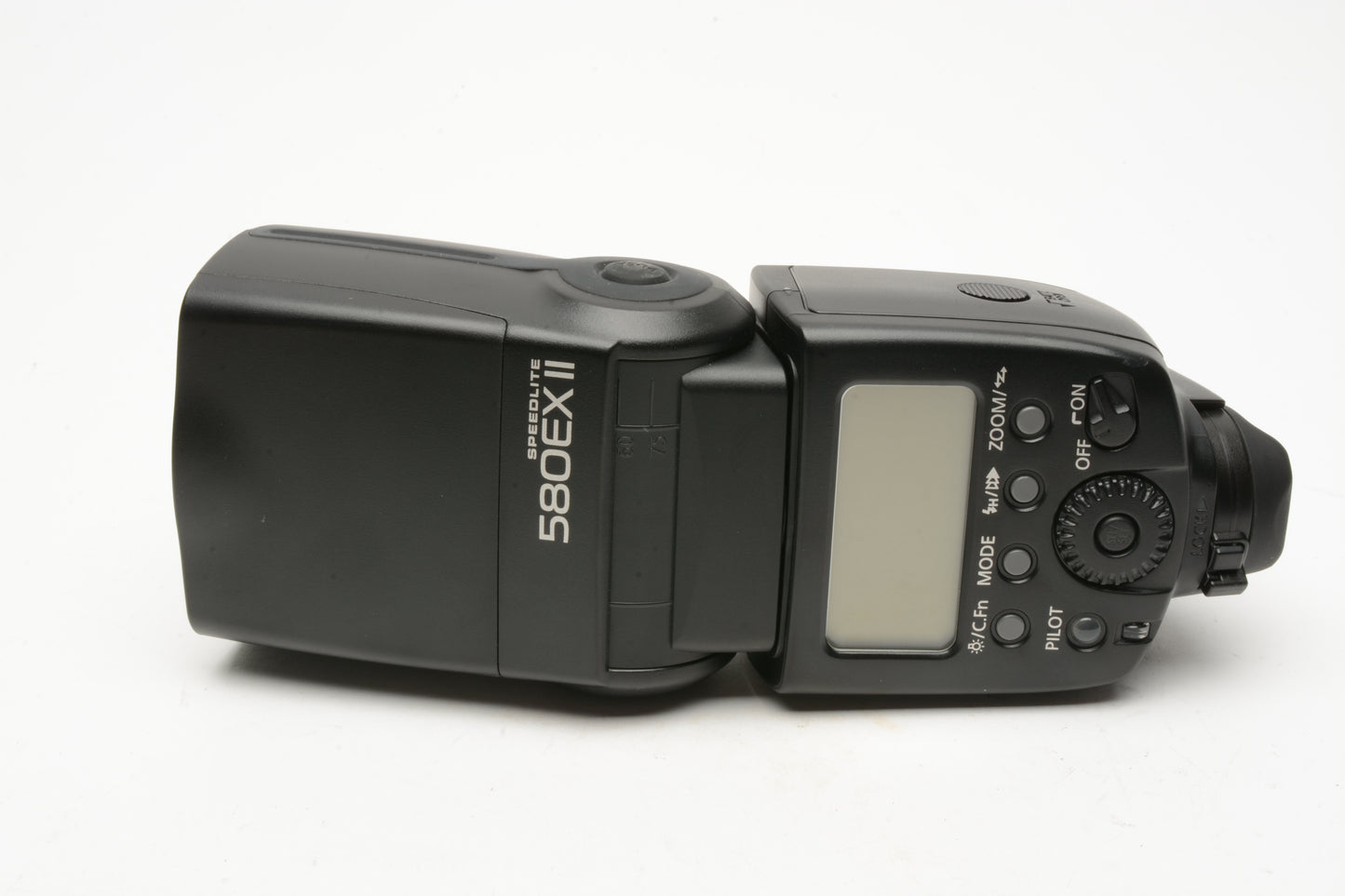 Canon 580EX II Speedlite flash, very clean, gently used w/case +stand, Great!