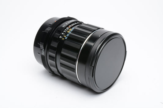 Pentax SMC Takumar 75mm f4.5 lens for Pentax 67, caps, UV, sharp
