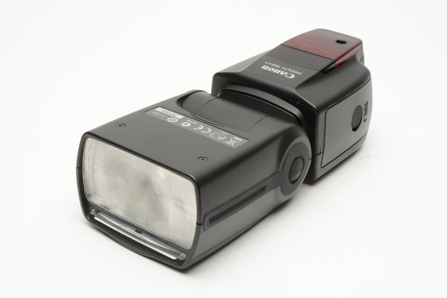 Canon 580EX II Speedlite flash, very clean, gently used w/case +stand, Great!