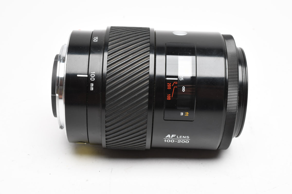 Minolta Maxxum AF Zoom 100-200mm F4.5 lens, Caps, Great!