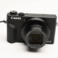 Canon G7x III 20.2MP Digital Point&Shoot camera, batt+charger+rubber shell, Mint-