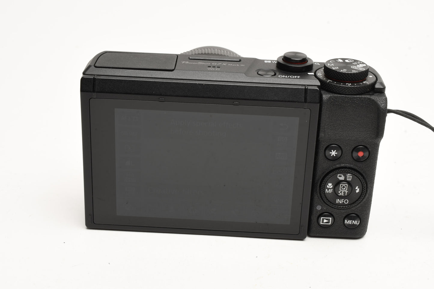 Canon G7x III 20.2MP Digital Point&Shoot camera, batt+charger+rubber shell, Mint-