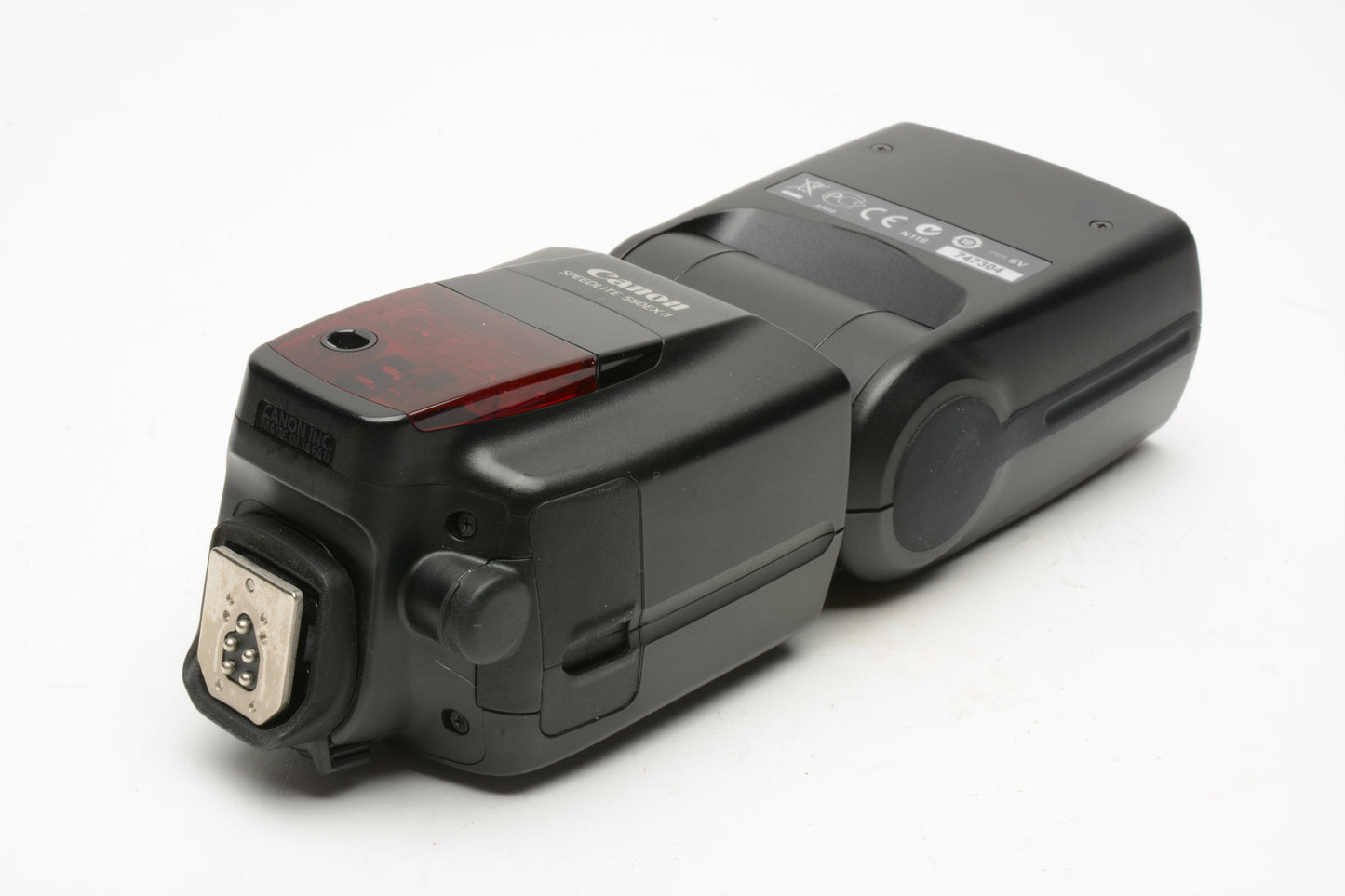 Canon 580EX II Speedlite flash, very clean, gently used w/case +stand, Great!