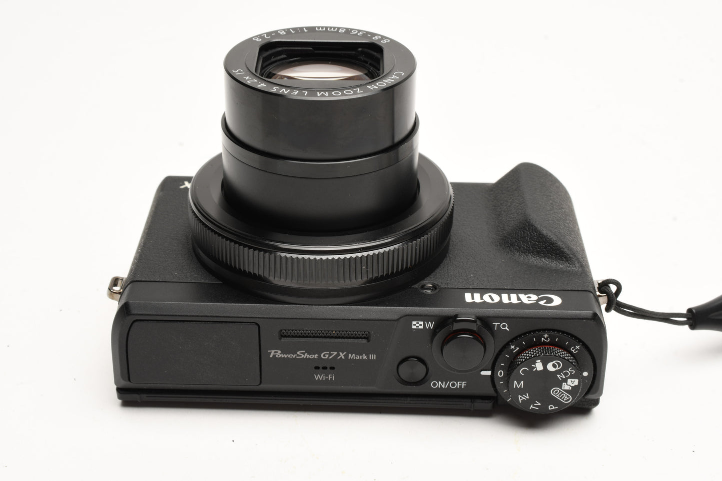 Canon G7x III 20.2MP Digital Point&Shoot camera, batt+charger+rubber shell, Mint-