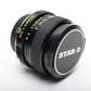 Star-D MC 28mm f2.8 wide lens for Minolta MD Mount + Caps