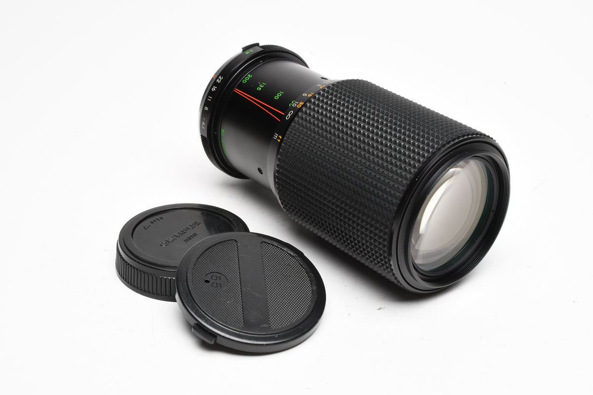 Deitz MC 80-200mm f4.5 Macro Telephoto zoom lens for Olympus OM Mount