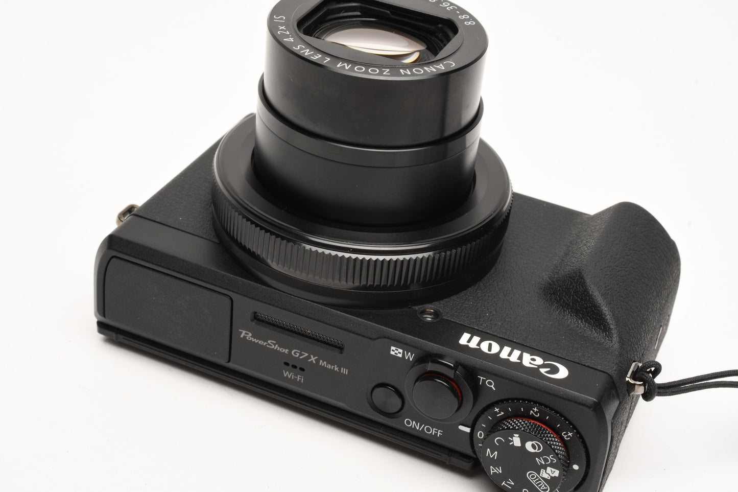 Canon G7x III 20.2MP Digital Point&Shoot camera, batt+charger+rubber shell, Mint-