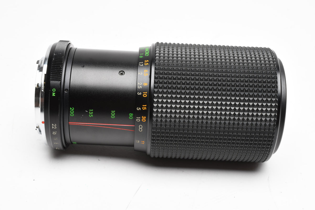 Deitz MC 80-200mm f4.5 Macro Telephoto zoom lens for Olympus OM Mount