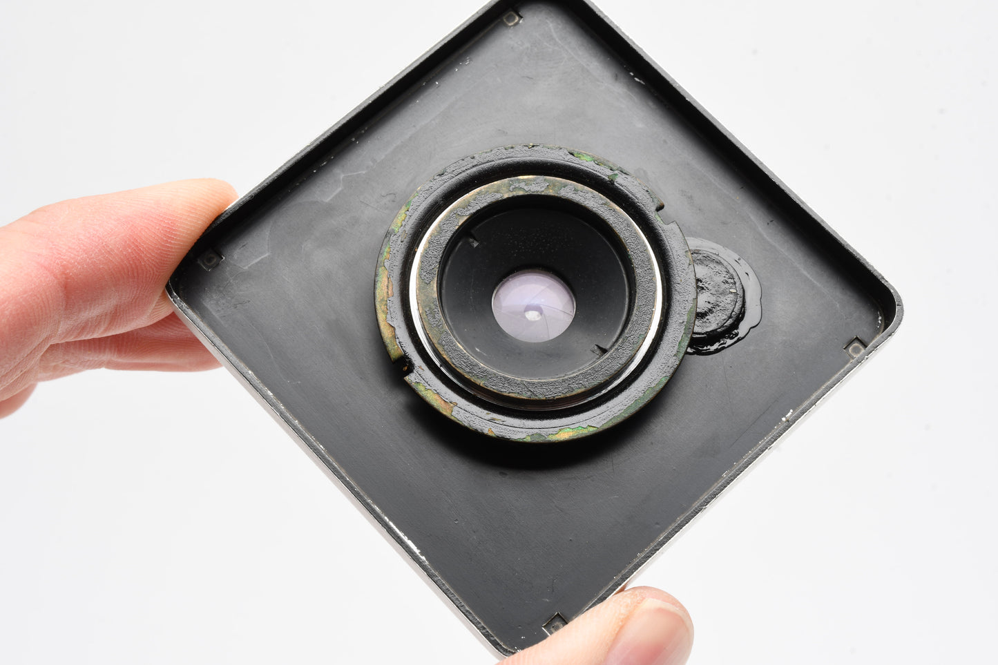 Wollensak Raptar 65mm f6.8 Large format lens w/ 62mm square board, Tested, Great