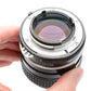 Nikon Nikkor AI 105mm f2.5 portrait lens, cap, jewel case, hood, sharp!