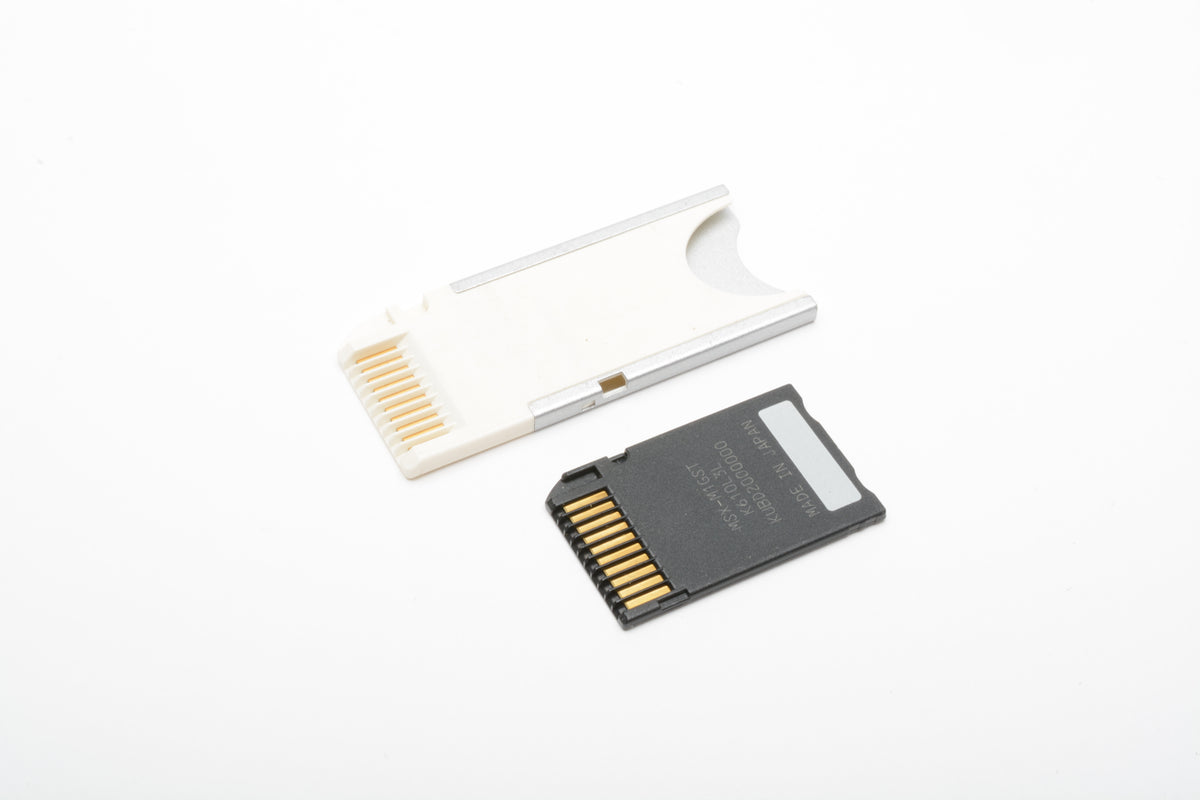 Sony Memory Stick Duo Adapter MSAC-M2 w/1GB ProDuo Card, Genuine