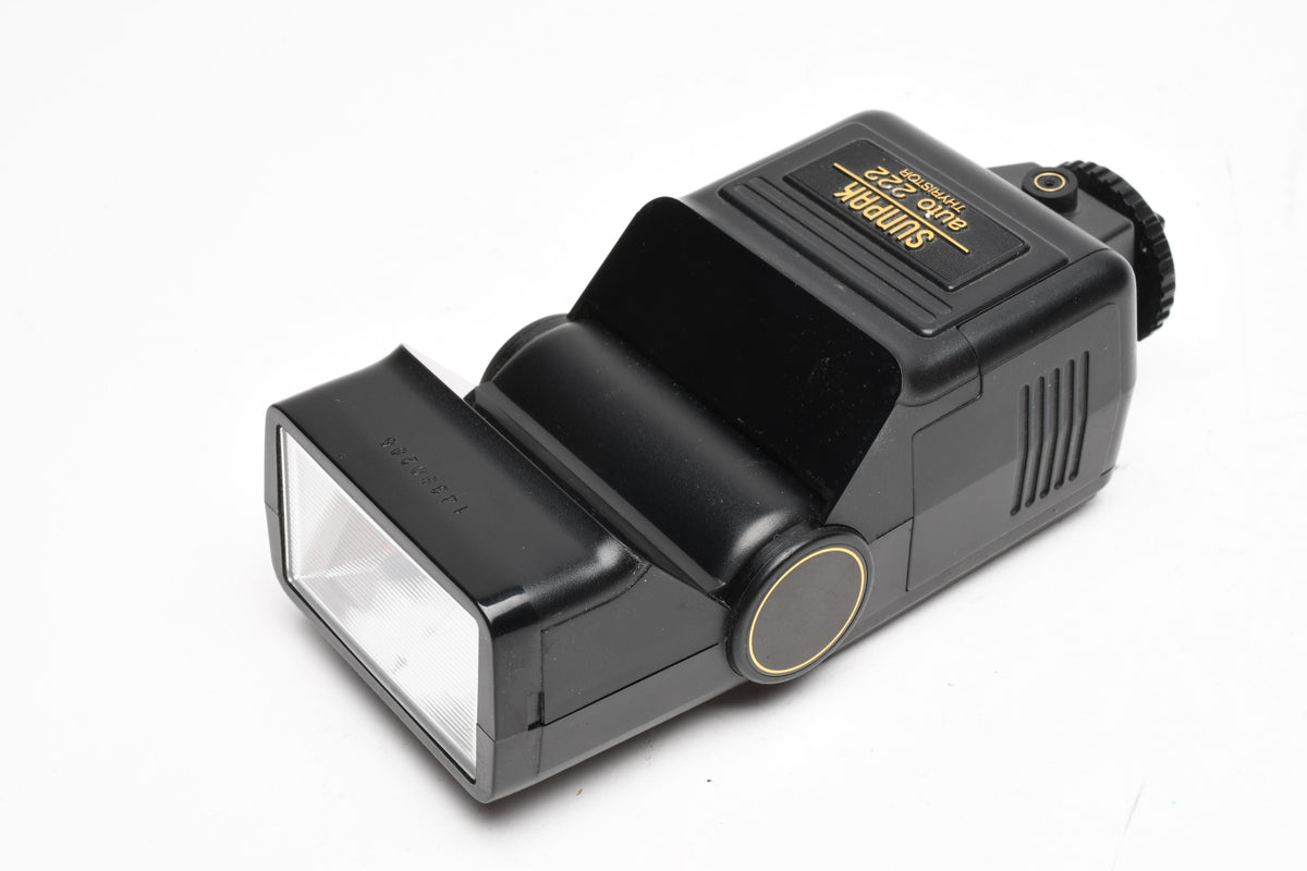 Sunpak Auto 222 Thyristor compact flash, very clean, Tested
