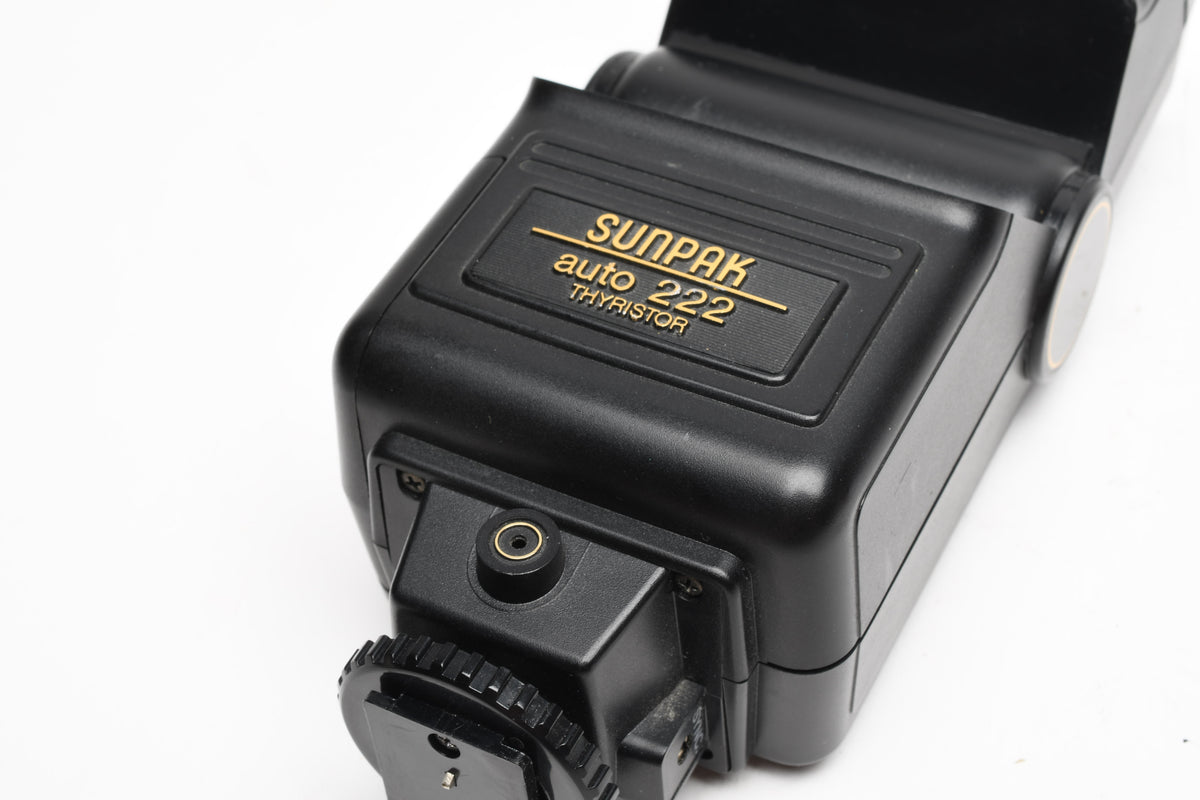 Sunpak Auto 222 Thyristor compact flash, very clean, Tested