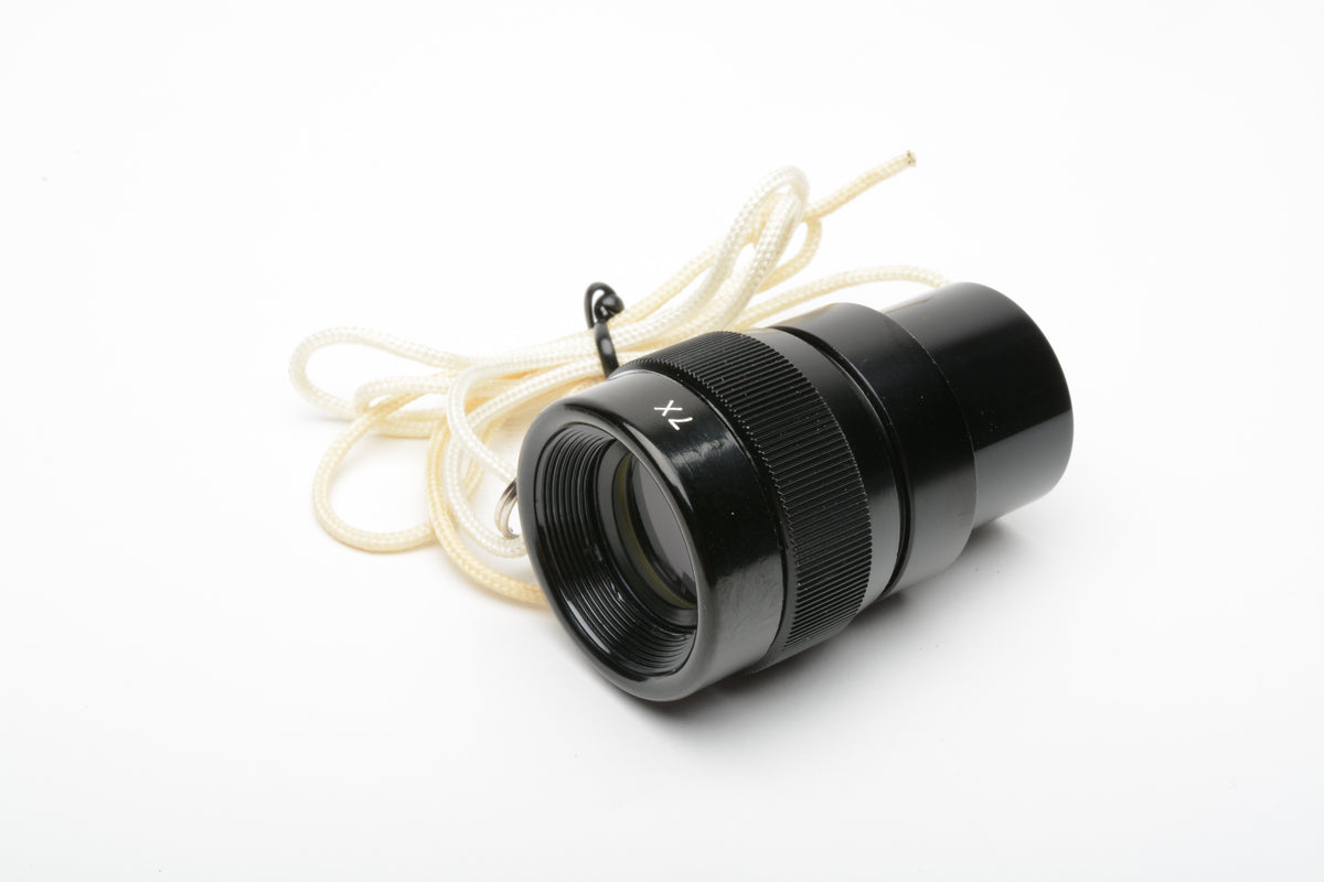 Calumet 7X Lupe Loupe for 4x5 cameras, Great, in case