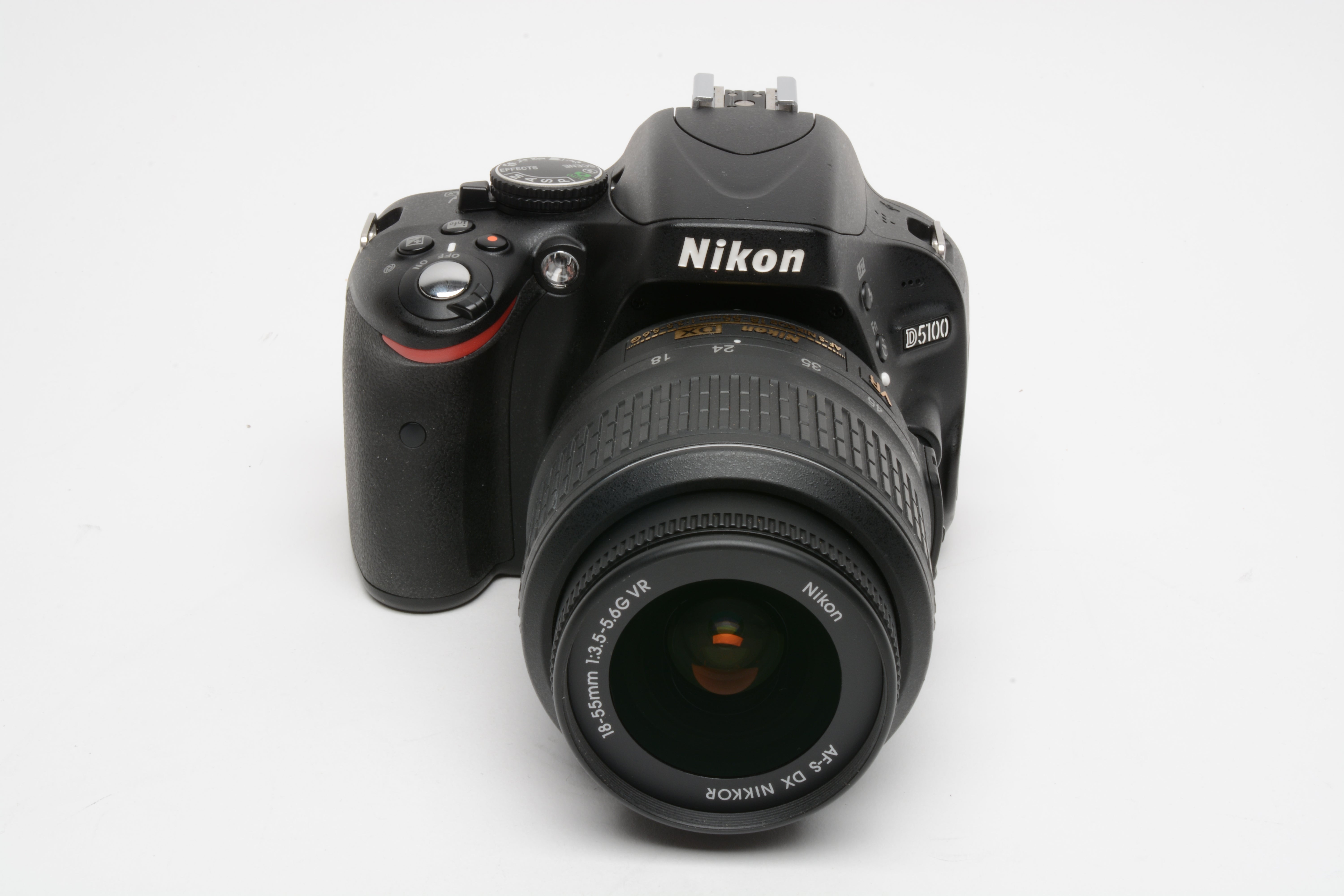 Nikon D5100 DSLR w/Nikkor 18-55mm F3.5-5.6G VR lens, 8354 Acts