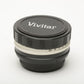 Vivitar 2X Auto Custom Tele Converter, caps, case, M42 Mount