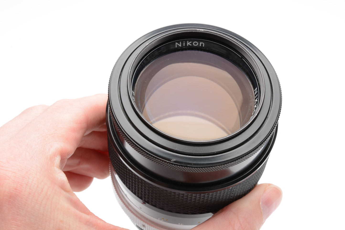 Nikon Nikkor Q 135mm 2.8 Portrait Lens, caps, case, clean & Sharp!