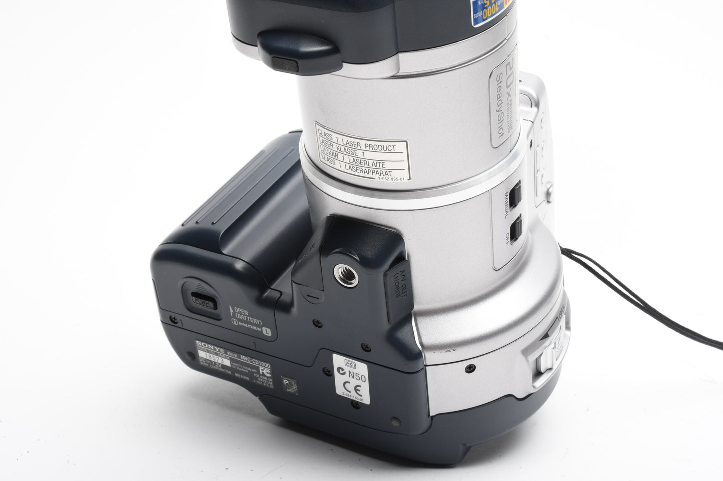 Sony Mavica MVC-CD1000 2.1MP CD camera for Parts or Repair