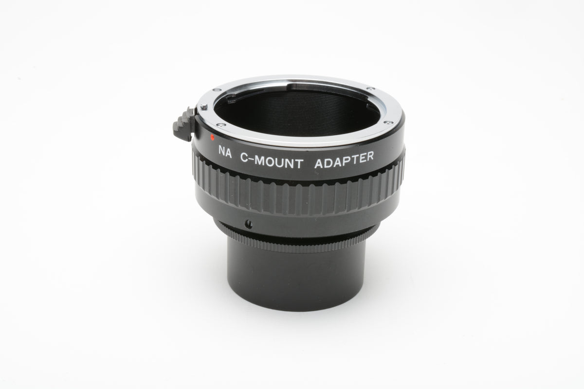 NA to C Mount, Nikon lens to C Mount adapter w/Microscope adapter?