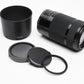 Sony 55-210mm f4.5-6.3 E OSS zoom lens (Black), Hood, UV, Nice!