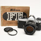 Nikon FE 35mm SLR w/50mm f1.4, New Seals, UV, +Manual, Great!