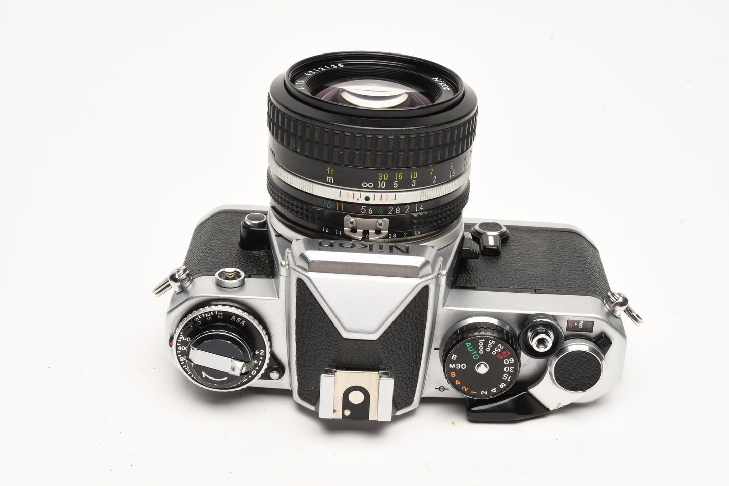 Nikon FE 35mm SLR w/50mm f1.4, New Seals, UV, +Manual, Great!