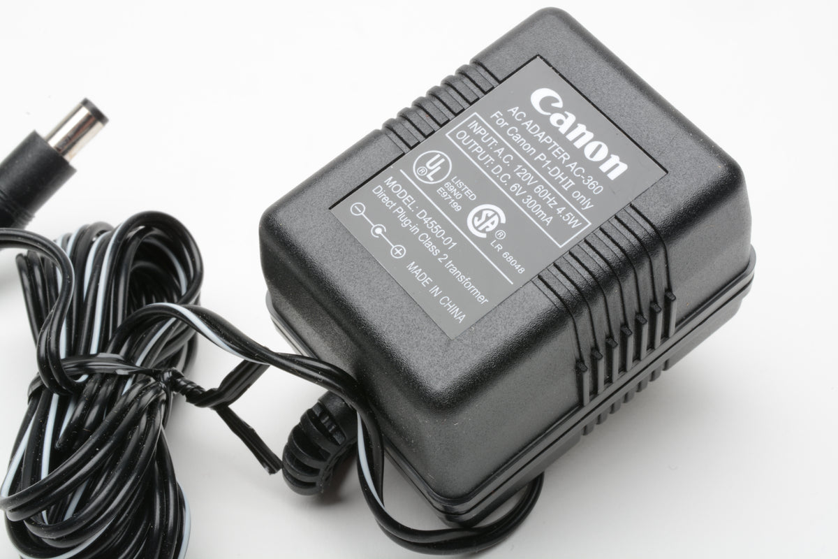 Canon AC-360 AC Adapter for Printing Calculators, New