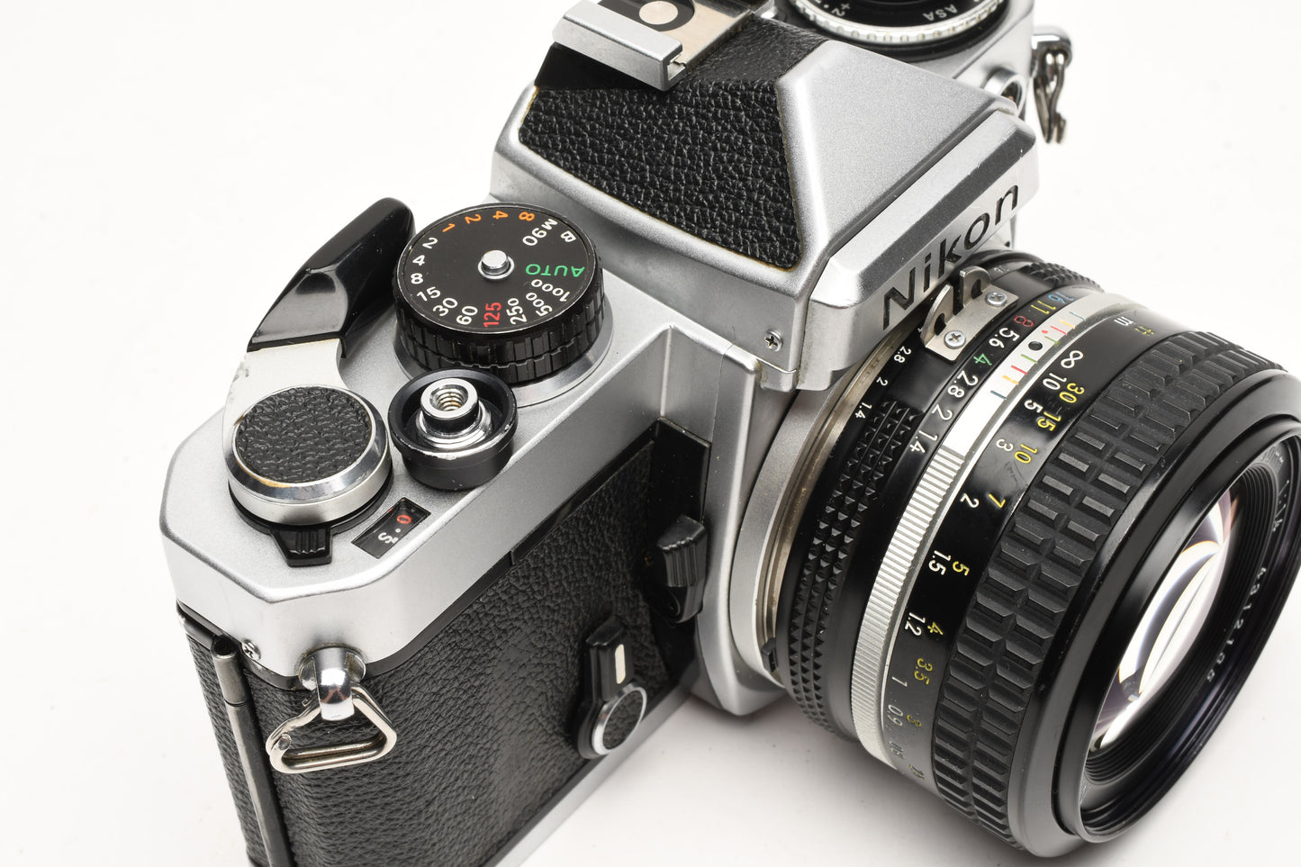 Nikon FE 35mm SLR w/50mm f1.4, New Seals, UV, +Manual, Great!