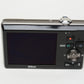 Nikon Coolpix S6000 14.2MP Digital Point&Shoot camera (Silver) Very clean, tested +Case