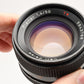 Contax Carl Zeiss Sonnar T* 50mm f1.4 Lens AEJ C/Y Mount, Sharp! +Pouch
