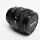Nikon AF Nikkor 85mm F1.8D portrait lens, caps, clean and sharp! +UV