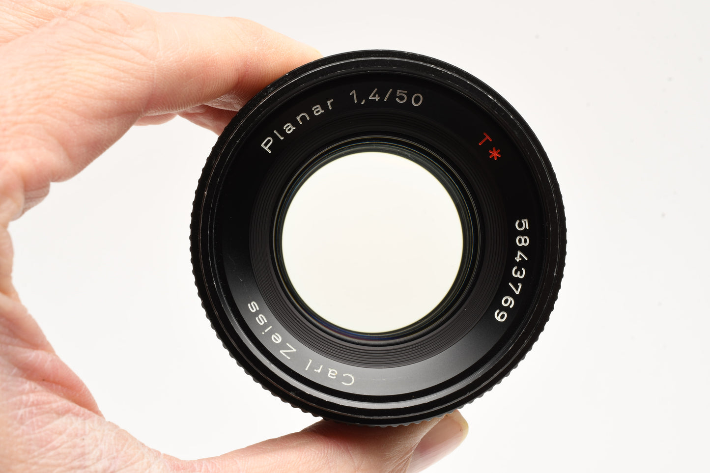 Contax Carl Zeiss Sonnar T* 50mm f1.4 Lens AEJ C/Y Mount, Sharp! +Pouch