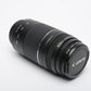 Canon EF 75-300mm f4-5.6 III Telephoto zoom lens, caps, tested, +UV