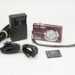 Nikon Coolpix S3000 12MP Digital Point&Shoot camera (Plum) , tested, great