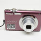 Nikon Coolpix S3000 12MP Digital Point&Shoot camera (Plum) , tested, great