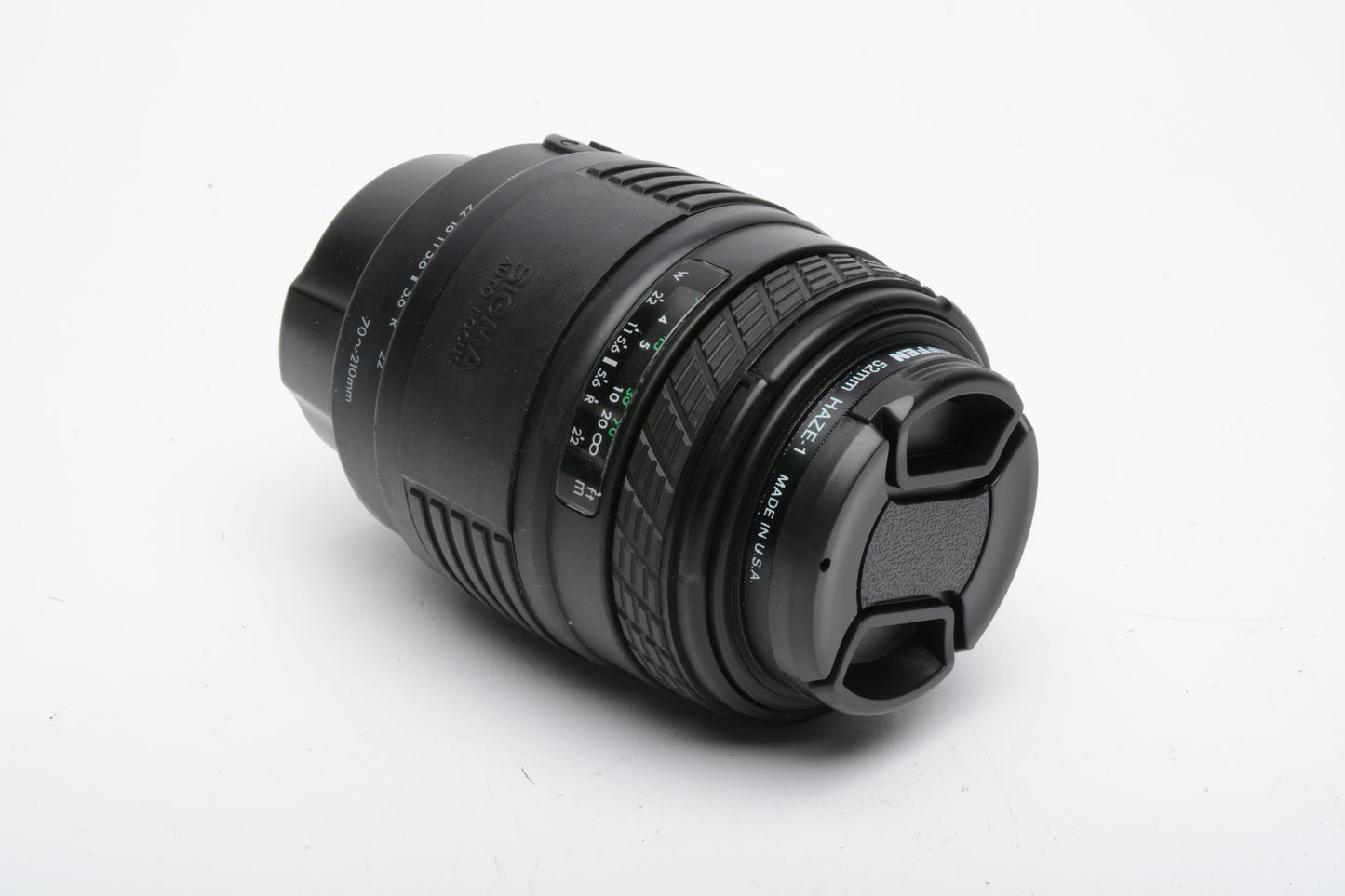 Sigma AF 70-210mm f4-5.6 UC zoom lens for Canon EF Mount, Caps + UV